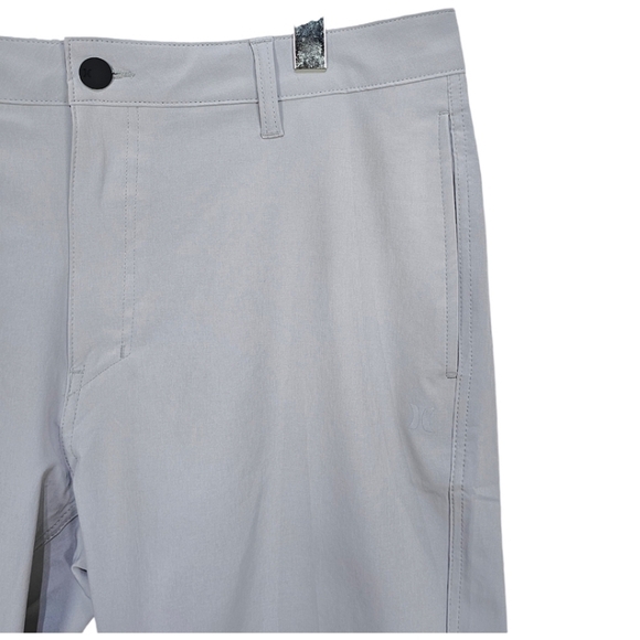 Hurley All Day Hybrid Shorts Gray Size 36 Quick Dry Reflective 4 Way Stretch NWT - Picture 5 of 9